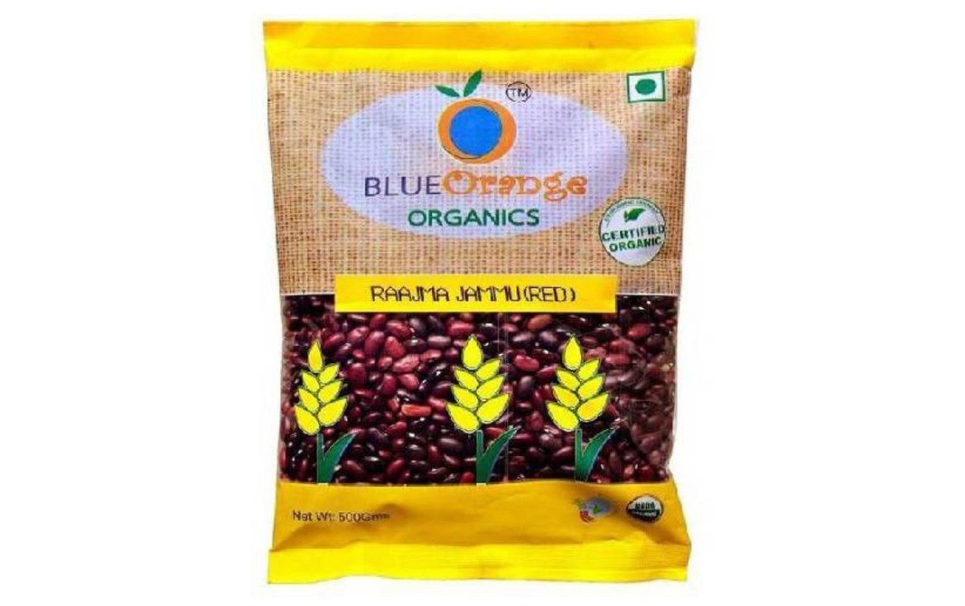 Blue Orange Organics Raajma Jammu (Red)    Pack  500 grams